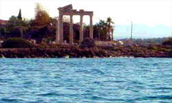 Antiker Tempel bei Side