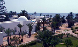 Badestrand in Tunesien